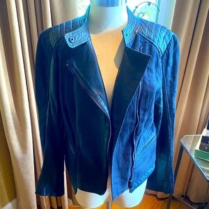Leather Moto Jacket